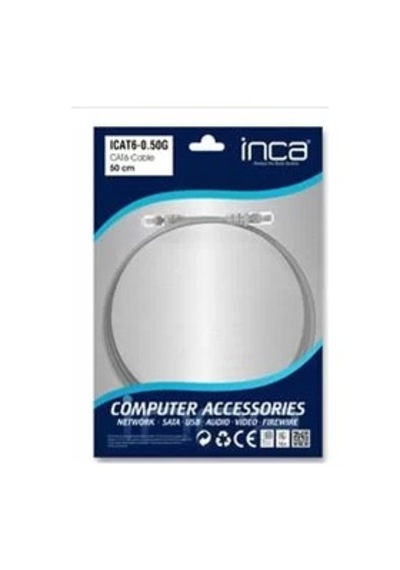 Inca Icat6-0,50k 0,50cm Kırmızı Kablo