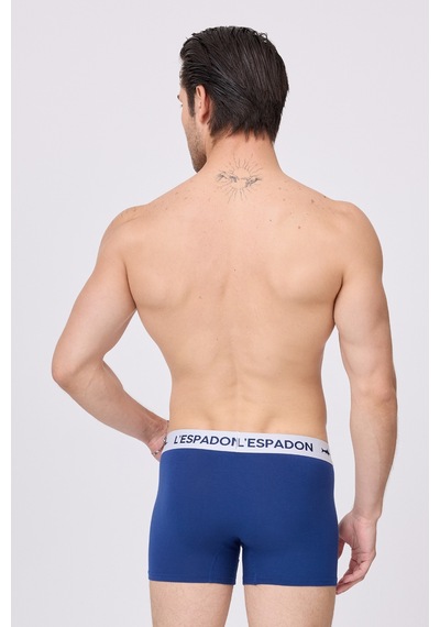 L'espadon Maritime Elite Erkek Boxer Şort -3106 Mavi