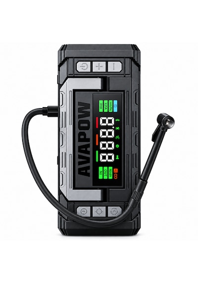 Tm28 Titan 20000mah 4000a Bitmiş Akü Çalıştıran Jump Starter+lastik Şişirme Taşınabilir Akü Takviye