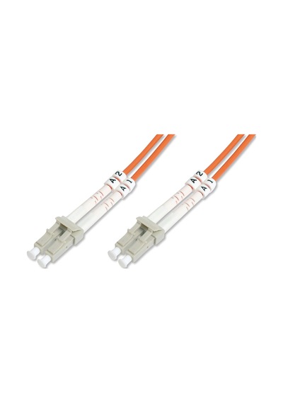 Digitus Lc-lc Fiber Optik Patch Kablo, 15 Metre, Multimode, Duplex, 50/125 -18679