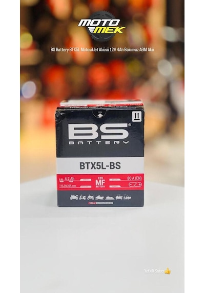 Bs Battery Btx5l-bs Motosiklet Aküsü Ytx5l