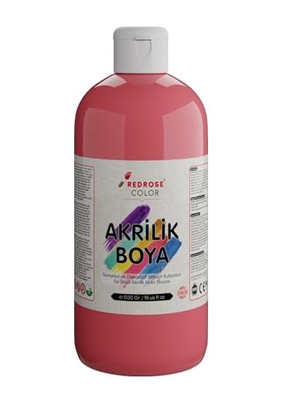 Pembe Akrilik Boya 500gr 0,15 L