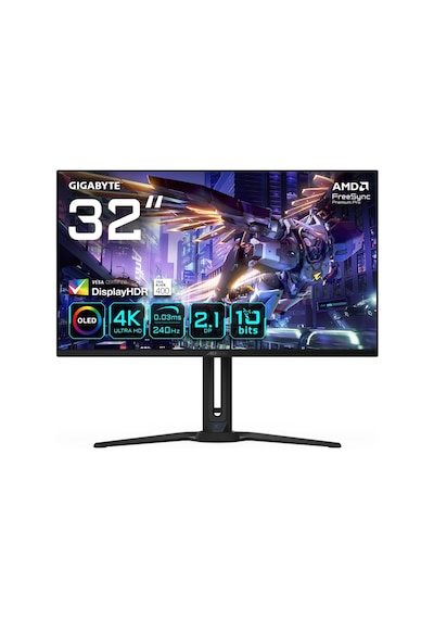 Gigabyte Aorus Fo32u2p 31.5 0.03ms Gtg 240 Hz Oled Gaming Cece6gıg0002