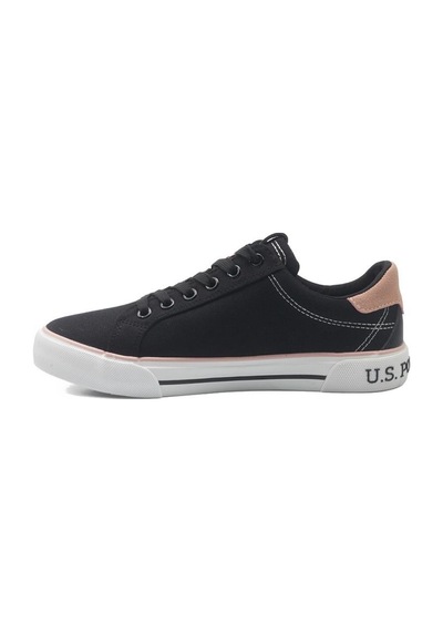 U.S. Polo Assn. U.s.polo Assn.rachel 6fx Siyah Keten Comfort Casual Spor Ayakkabısı Siyah