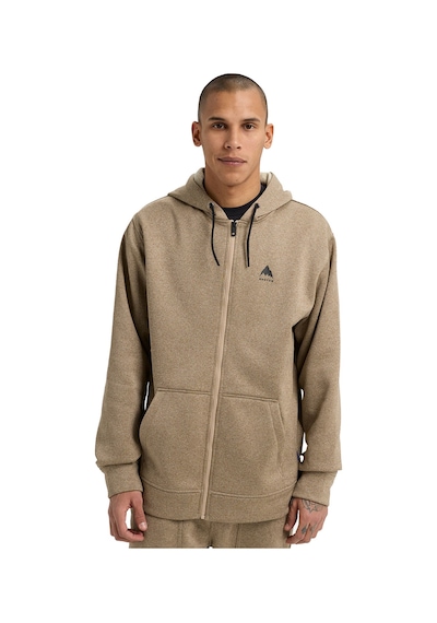 Burton Burton Mens Oak Full-zip Hoodie Erkek Bej Sweat 30609