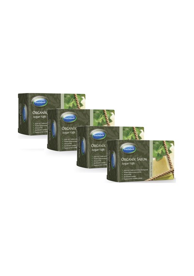 Mecitefendi Organik Isırgan Yağlı Sabun 4 x 125 G