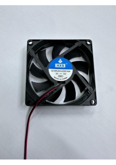 12 Volt 8 Cm Fan 8 Cm 12 Volt Fan 8 Cm 2 Pinli Fan 8x8x1.5 Cm