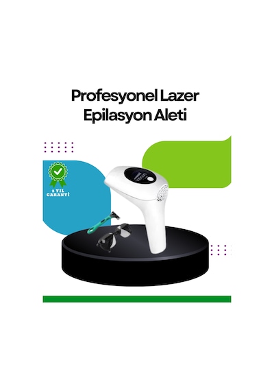 Hasuba Ipl Lazer Epilasyon Cihazı Hs-262 Kadın Ve Erkek İçin