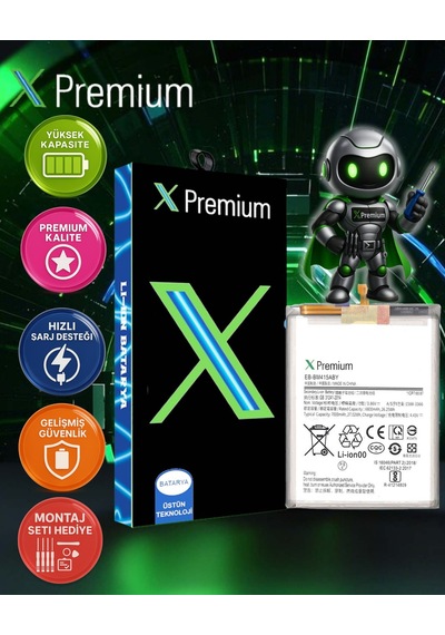 Xpremium Samsung Uyumlu M51 Sm-m515 Batarya Pil Süper Yüksek Kalite 7000 Mah