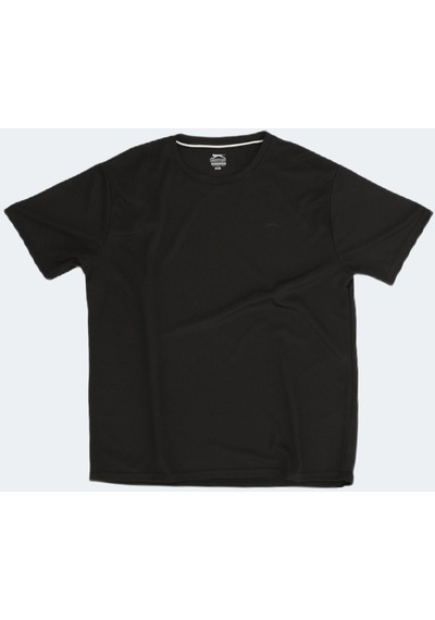 Slazenger ODALIS IN Büyük Beden Erkek Tişört Siyah