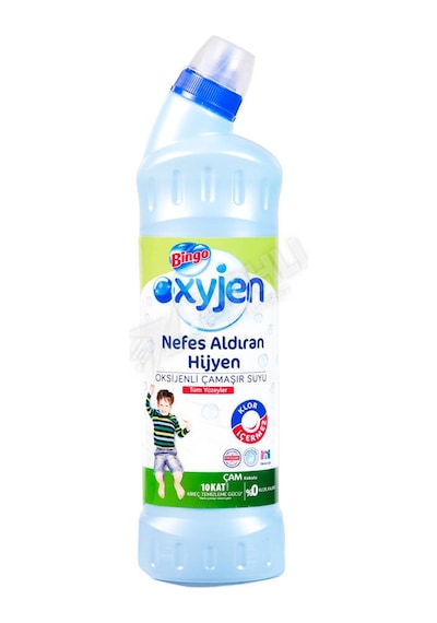 2 Adet Bingo Oksijen Çam Kokulu Çamaşır Suyu 750 Ml Diğer