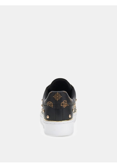 Guess Bonitah Studs Kadın Spor Ayakkabı Flpbonele12 Siyah