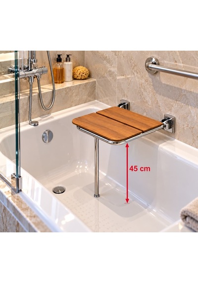 Engelli Oturağı Ahşap Acar 13586 Açık Gri