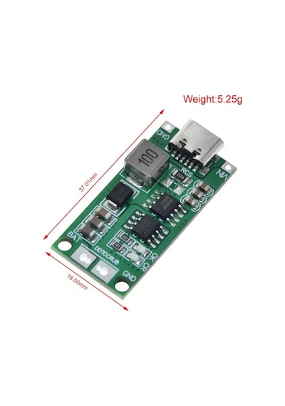 4s 2a Type-c Şarj Modülü Çok Hücreli 18650 Lityum Pil Şarj Devresi 16.8v