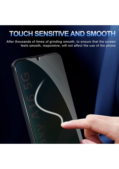 Samsung Galaxy Uyumlu A16 Hayalet Ekran Koruyucu Cam 5d Parlak Privacy