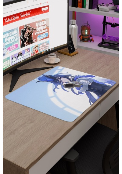 Clorinde Genshin Impact Anime Gacha V2 - 48x40 Xl Gaming Mouse Pad Fare Altlığı