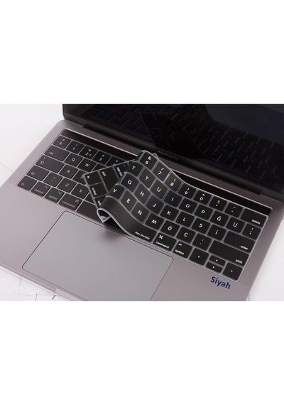 Apple Uyumlu MacBook Pro Klavye Koruyucu Us To Tr Touchbarlı 13inç A1706 A1989 A2159-15inç A1707 A1990 İle 001