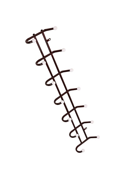 Amerikan Panel Kapı Askısı 6 Lı 12x50 Cm Pratik Sağlam Askılık Beyaz