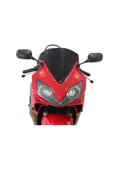 GP Kompozit Honda CBR600F 2005-2008 Uyumlu Ön Cam Siyah 39 cm
