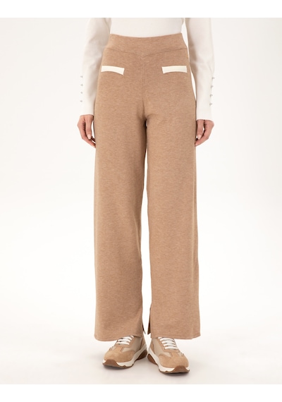 Pierre Cardin Kadın Bej Pantolon Triko 50291033-vr011 Bej