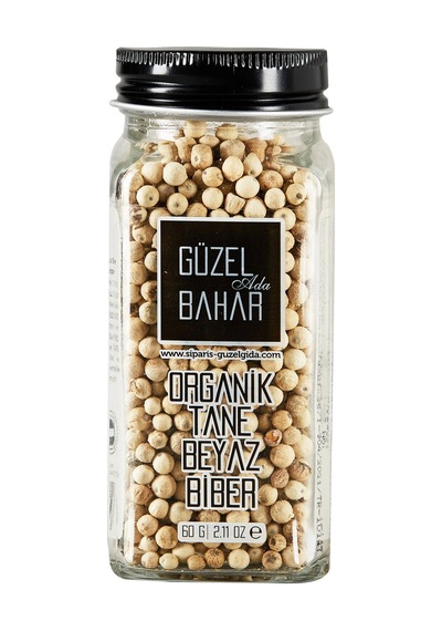 2 Adet Güzel Ada Organik Tane Beyazbiber 60 G