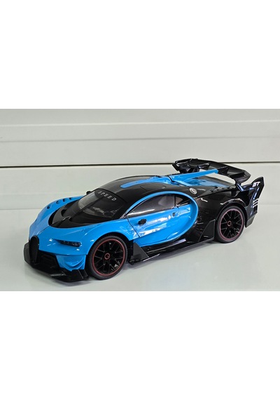 Oyuncak Kumandalı Kapılarını Açan Bugatti Araba Şarjlı Işıklı