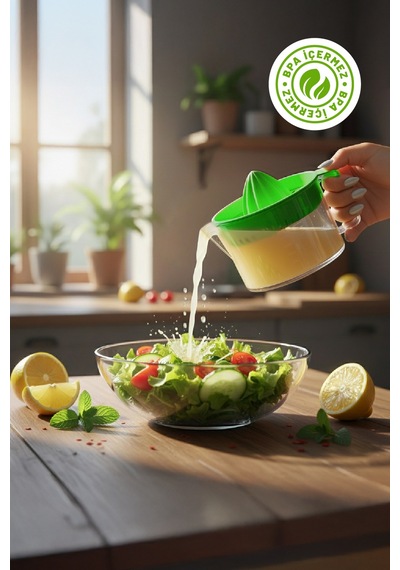 Hazneli Ve Ölçü Göstergeli Limon Ve Narenciye Sıkacağı, 0.60 L Plastik Diğer