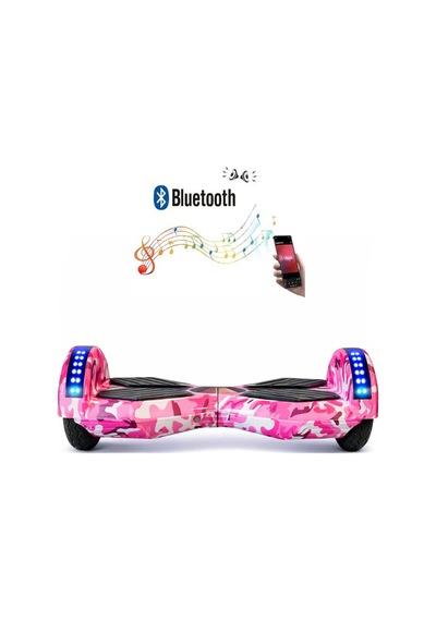 Citymate Smart Balance Elektrikli Kaykay Hoverboard 8.5 İnch Akıllı Denge Ledli Bluetooth Hoparlörlü D05