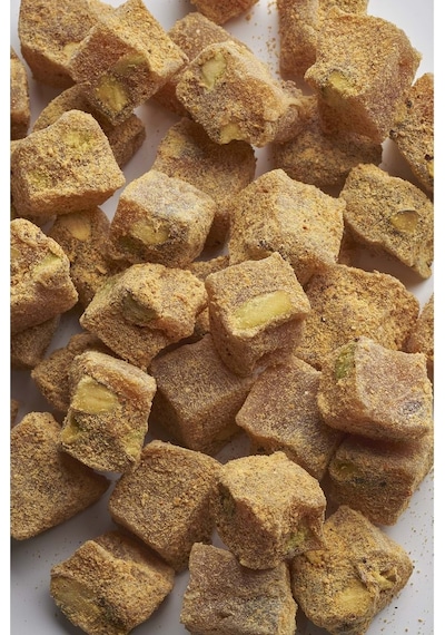 Bodrum Yadigarı Şeker İlavesiz Mandalin Küpleri Antep Fıstıklı 750 G