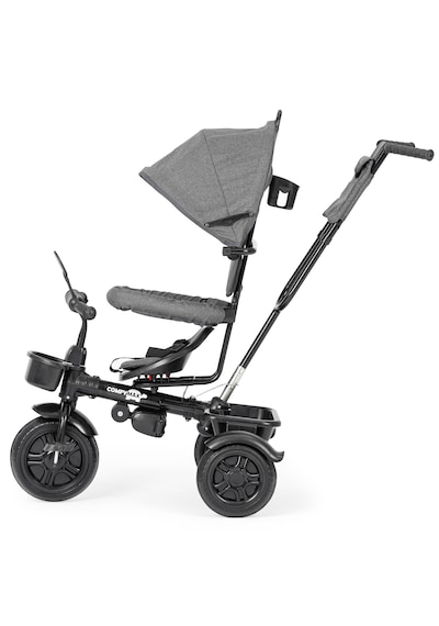 Comfymax Roadstar Ebeveyn Kontrollü Bebek Çocuk Bisikleti - Grey Gri