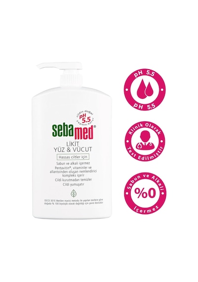Yüz Ve Vücut Temizleyici Likit 1000 Ml