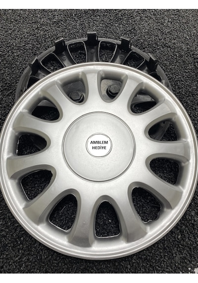 Toyota Corolla Efsane Kasa Uyumlu Jant Kapağı 14 Inç Gri 4 Adet /4806/
