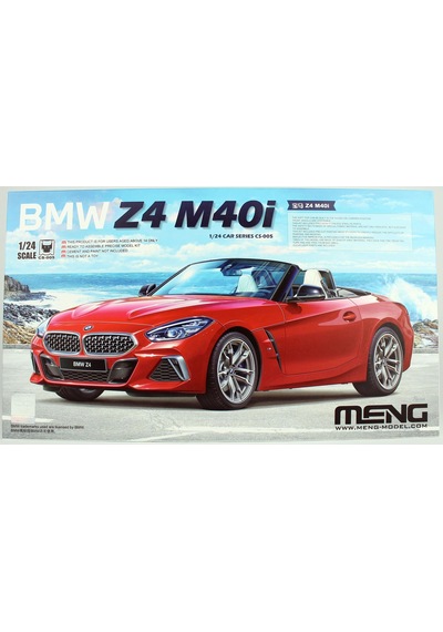 Meng Cs-005 1/24 Ölçek, Bmw Z4 M40i, Plastik Model Kiti