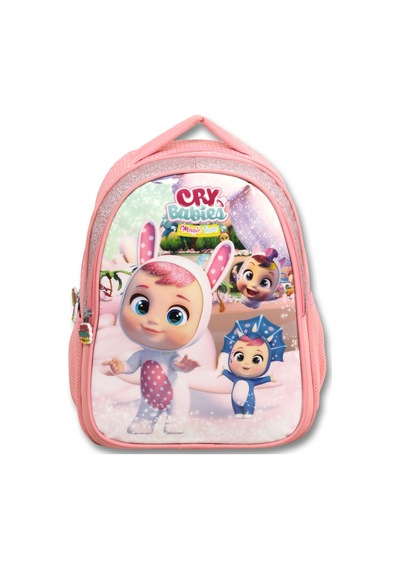 Cry Babies Tavşan Kulaklar İlkokul Sırt Çantası Ve Beslenme Çantası Seti - Açık Pembe - Kız Çocuk