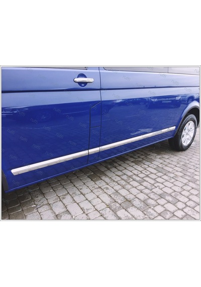 Vw T5 Multivan Krom Yan Kapı Çıtası 7 Prç 2003-2015 Uzun Şase