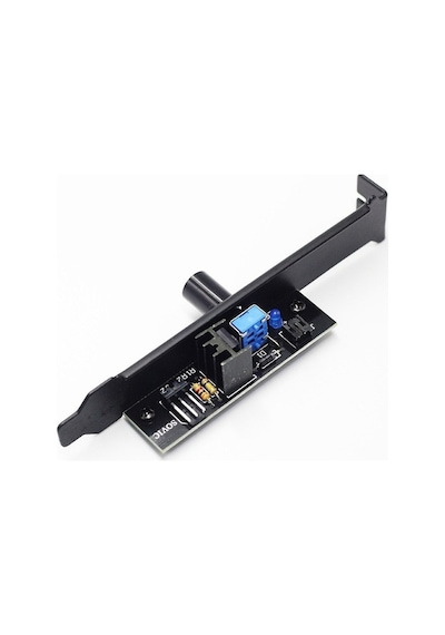 Prestigegoods Masaüstü Pc Fan Hızı Denetleyici, 3 Yollu Pcı Bit Fan Hub, Kademesiz Hız Ayarı