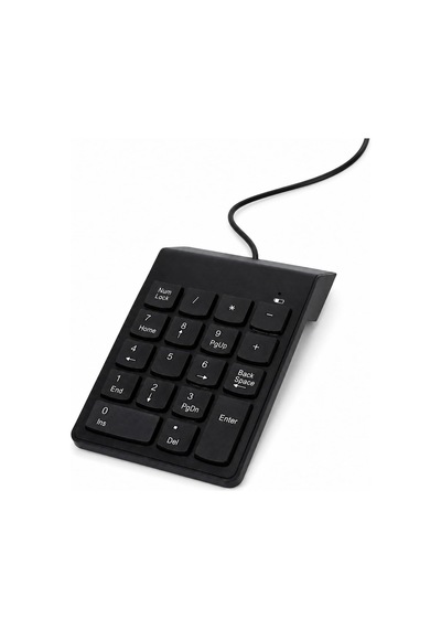 Primex Px-1864 Usb 2.0 Siyah Kablolu Numerik Klavye Keypad, Usb Sayısal Tuş Takımı, Pc Laptop Notebook İçin Kablolu Numpad, Ev Ofis Muhasebe Excel Veri Girişi Kullanımına Uygun