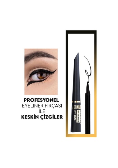 3'ü 1 Aradaa Göz Makyajı Seti - Eyeliner, Maskara, Kalemm Em
