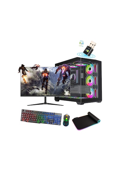 Draven DRV-405 R5-5500 16 GB 512 GB M.2 SSD GTX1660 Super 24" W11P Masaüstü Oyuncu Bilgisayarı
