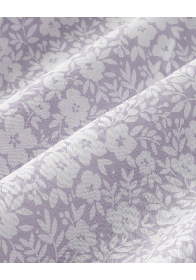 Blossira Kolay Ütülenir Tek Kişilik Çarşaflı Nevresim Takımı 160x220 Cm Lila