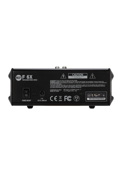 Rcf F6X 6-Kanal Efektli Analog Deck Mikser
