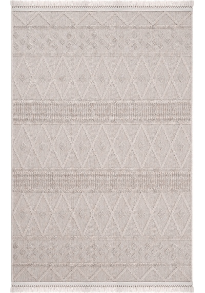 Seyran Loopy 620 Krem - Bej Halı Ince Mutfak Kilim Salon Kesme Halı Yolluk Koridor Halısı Krem - Bej