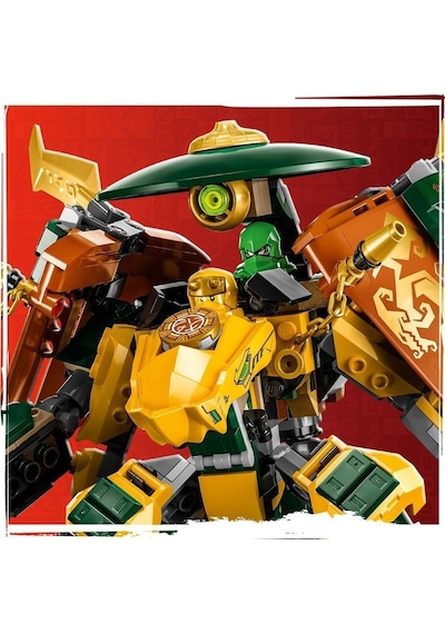 LEGO® Ninjago 71794 Lloyd Ve Arin'in Ninja Ekibi Robotları 764 Parça