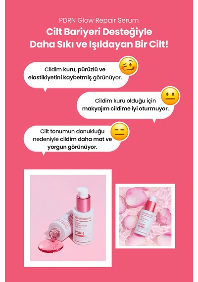 Cilde Dolgun, Işıltılı Ve Sıkı Görünüm Kazandıran Serum Realbarrıer Pdrn Glow Repair Serum