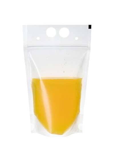 İçecek Doypack Ambalaj 13x22,5+3,5 Cm-250 Ml. 50 Adet