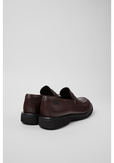 Camper Norman Deri Erkek Loafer Ayakkabı K101001-005 Kahve