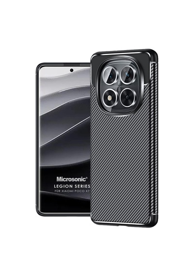 Microsonic Xiaomi Poco X7 Kılıf Legion Series Siyah -
