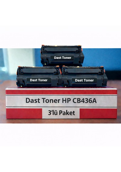 Hp Cb436a Uyumlu Toner 3'lü Paket
