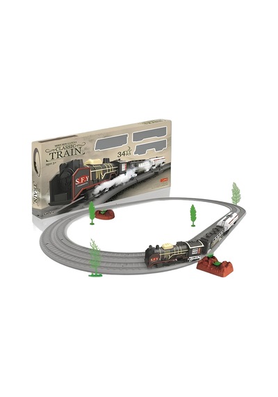 34 Parça Pilli Klasik Tren