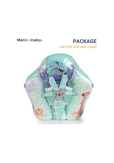 Mambobaby Yüzme Simidi - Zoo, Emniyetli, Gölgelikli Ve Ayak Destekli
